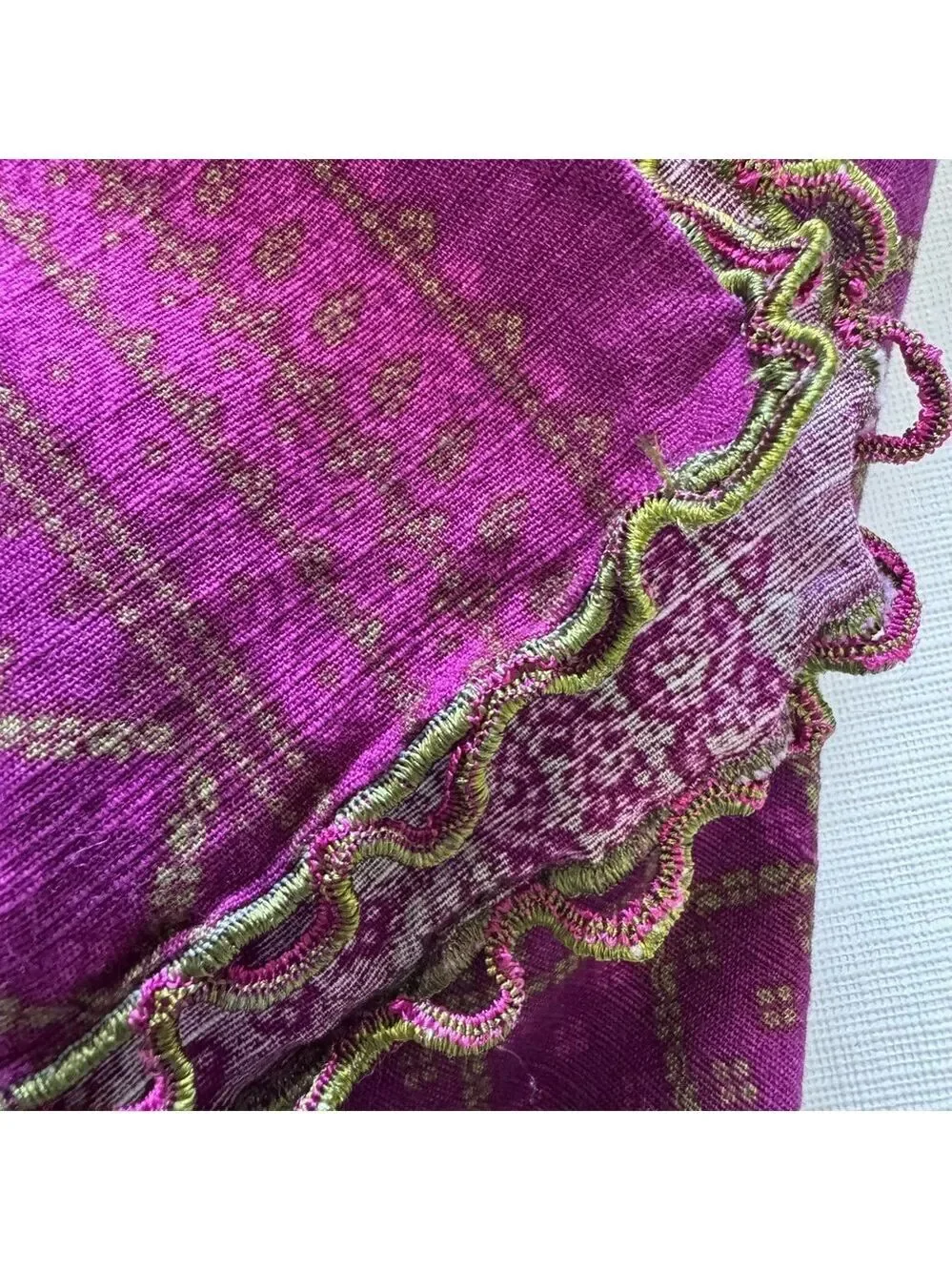 Elegant Purple Women's Scarf